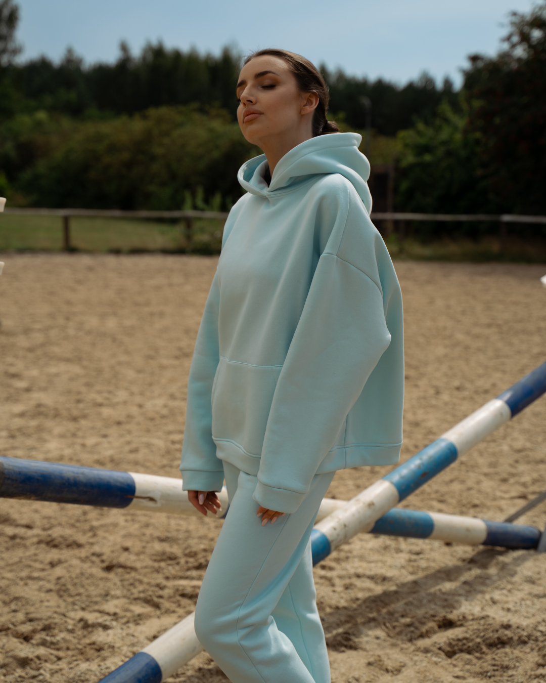 KOMPLET BROADWAY BABY BLUE TEXAS