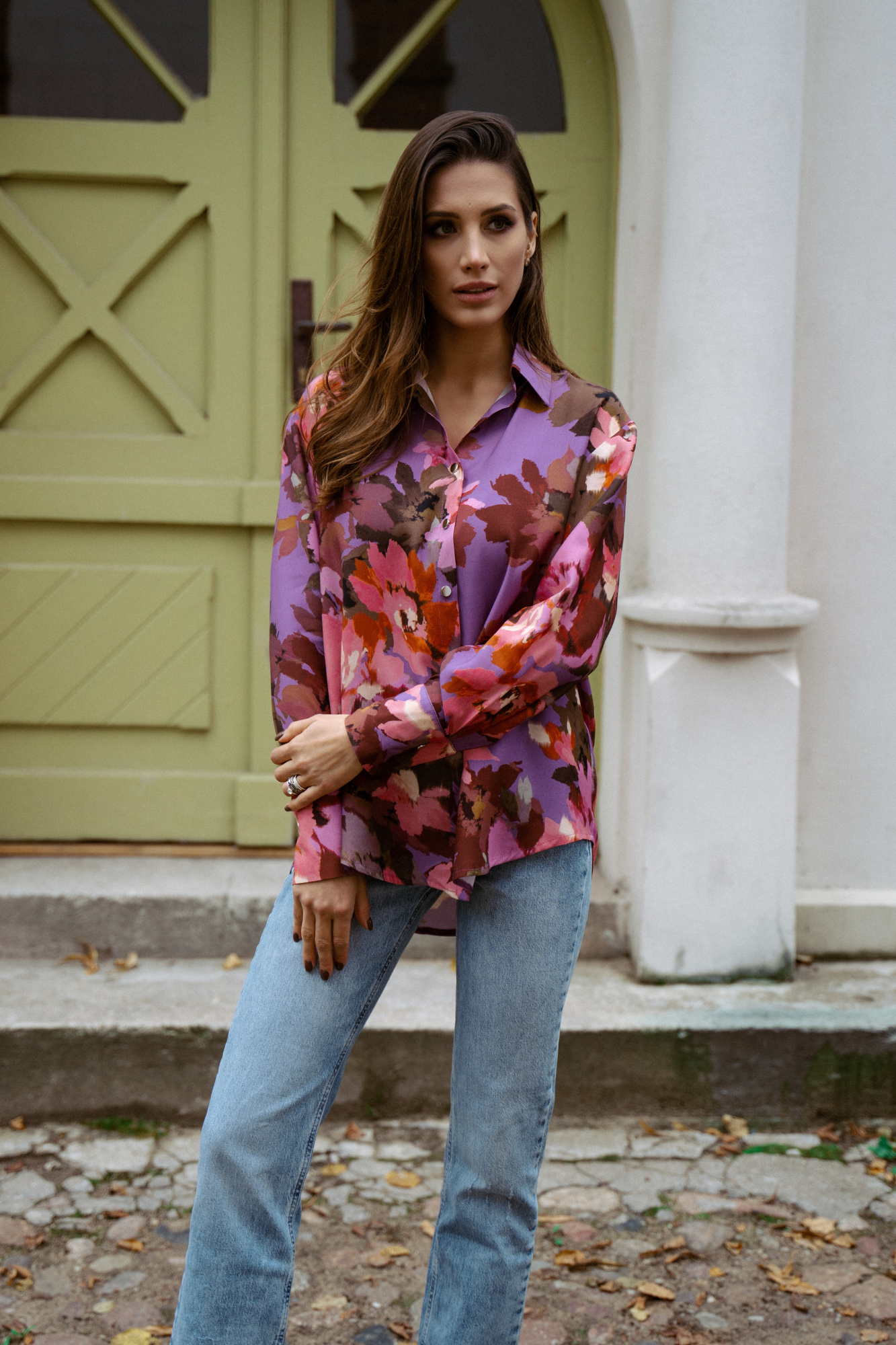 Koszula Karolina Violet