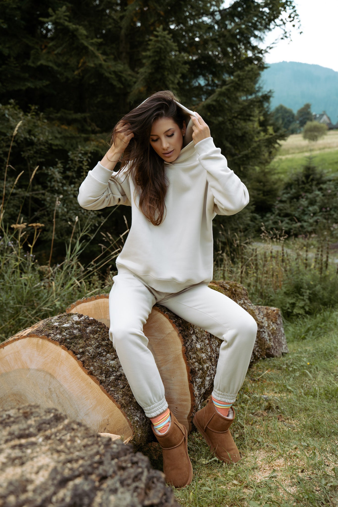 Komplet dresowy Lisa Cream