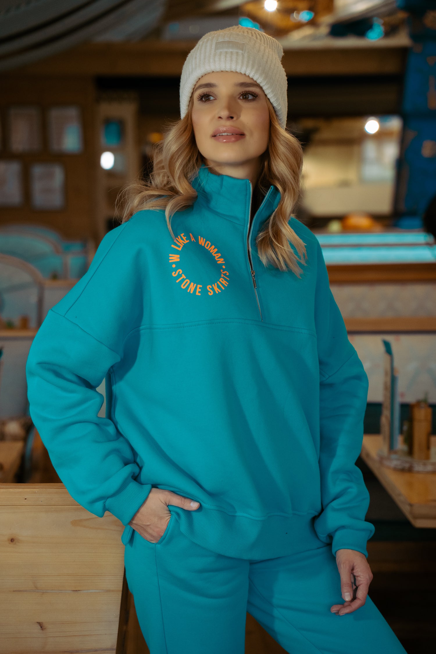Komplet dresowy Amina Blue