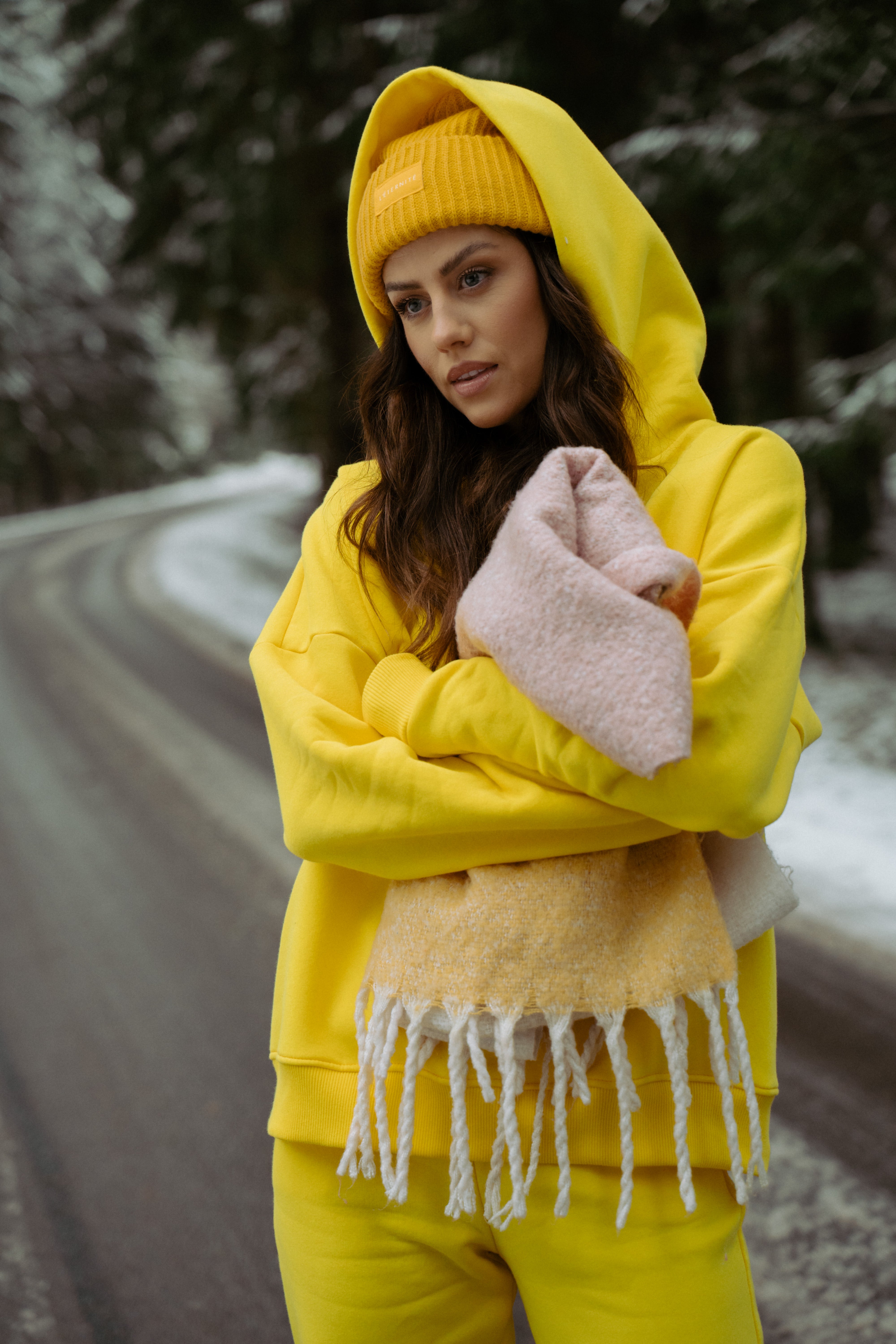 Komplet dresowy Lisa Yellow