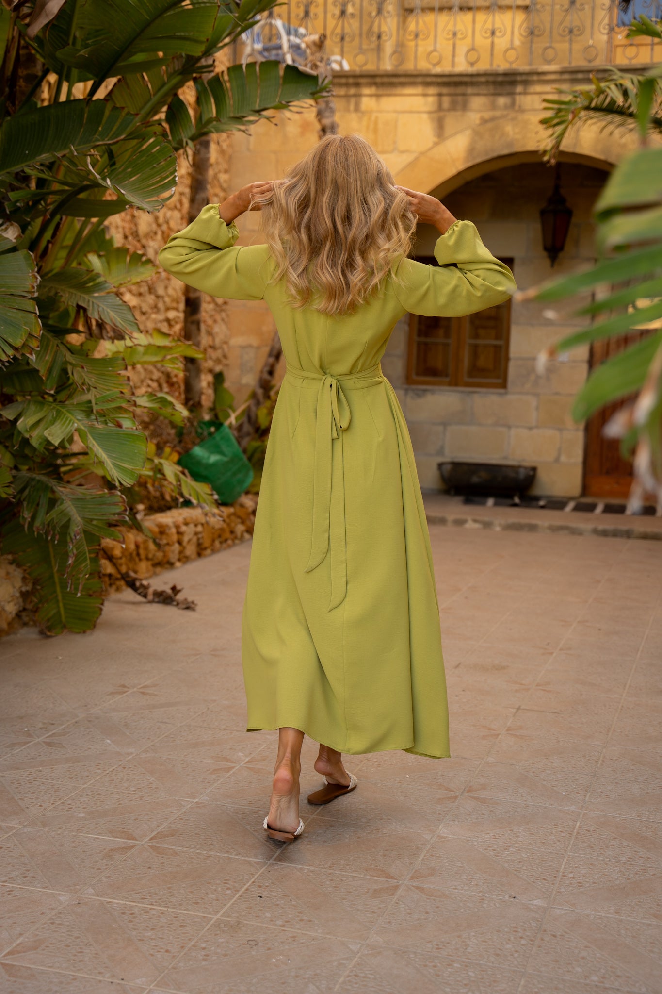 Sukienka Vanessa Limonka