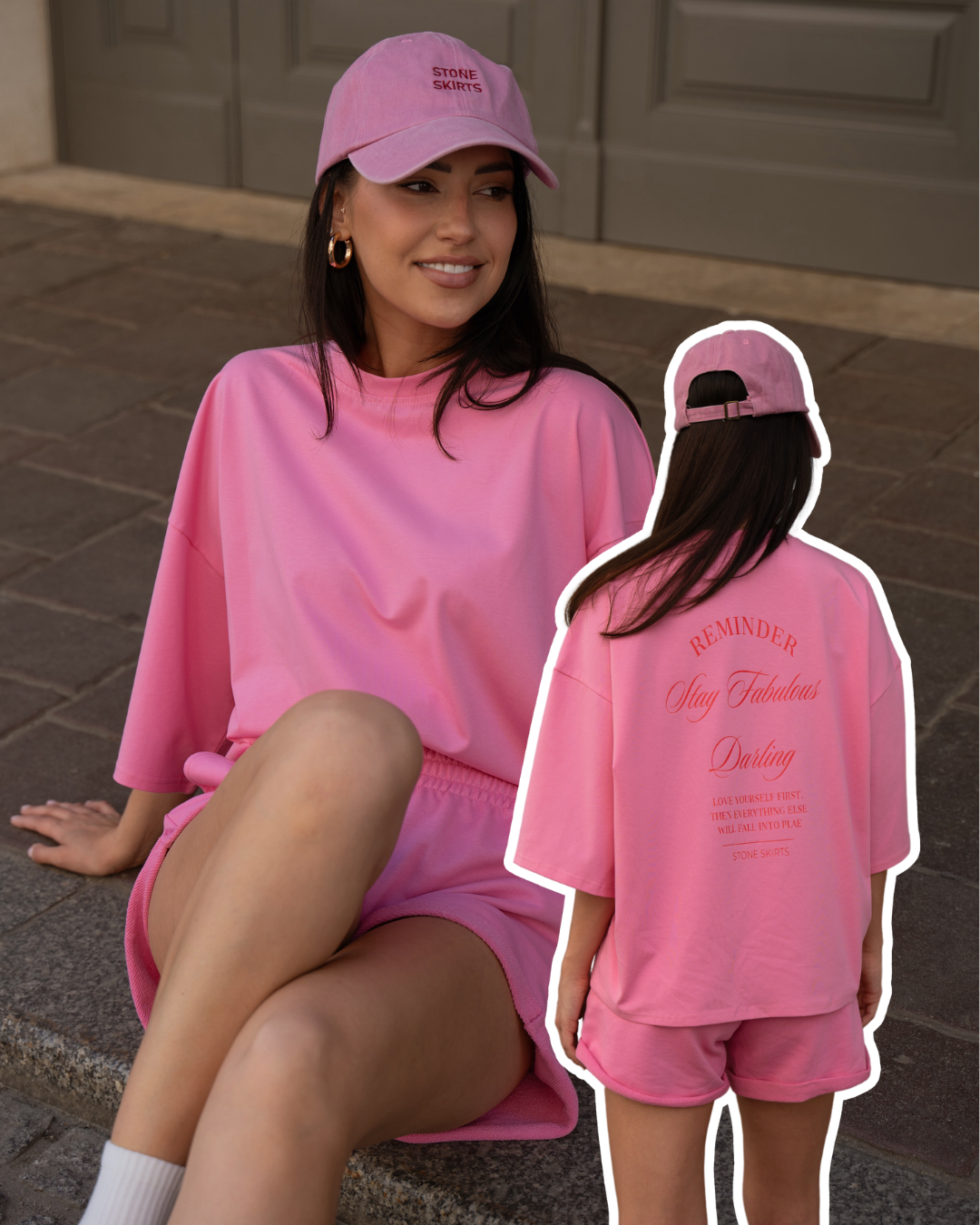 T-Shirt Stay Fabulous Pink