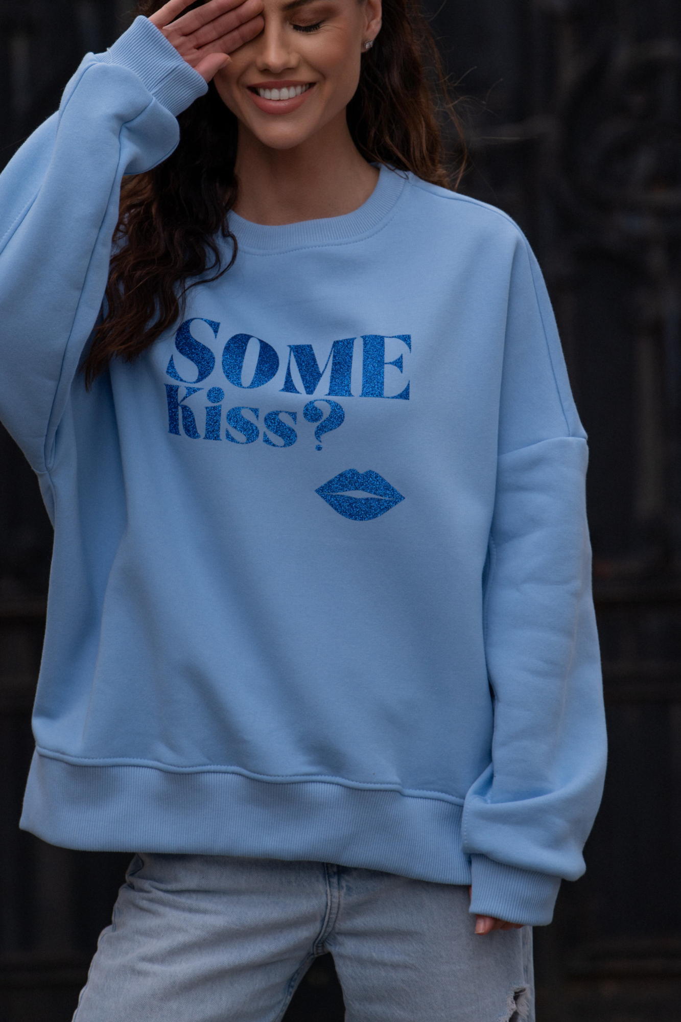 Cornelia KISS Blue - bluza dresowa