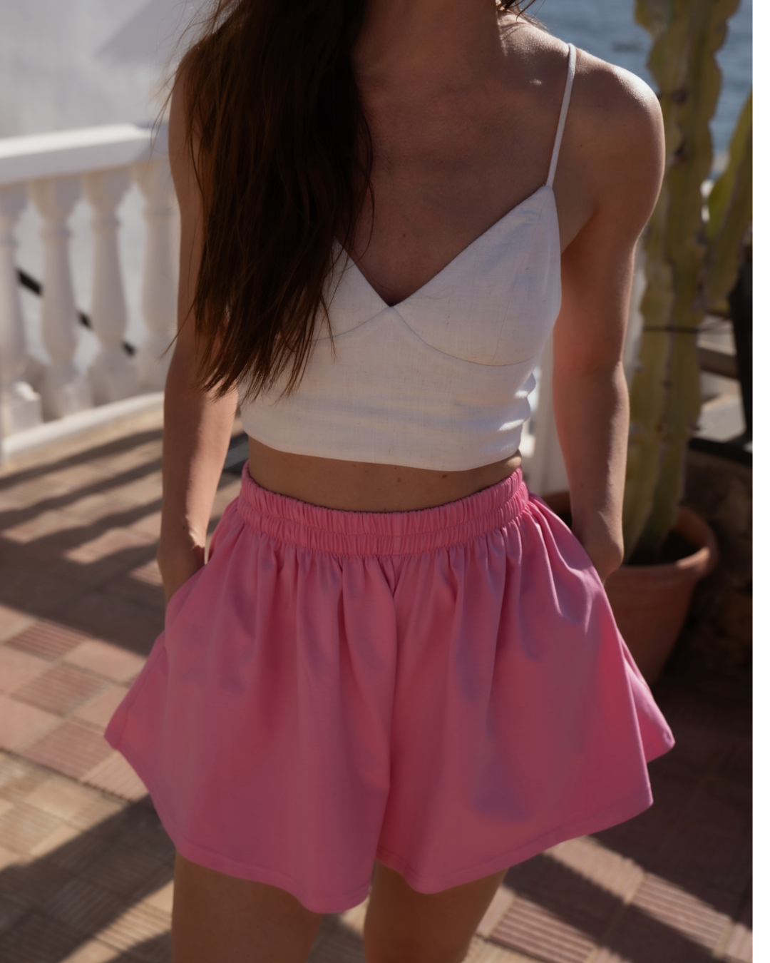 Spodenki Holiday Pink