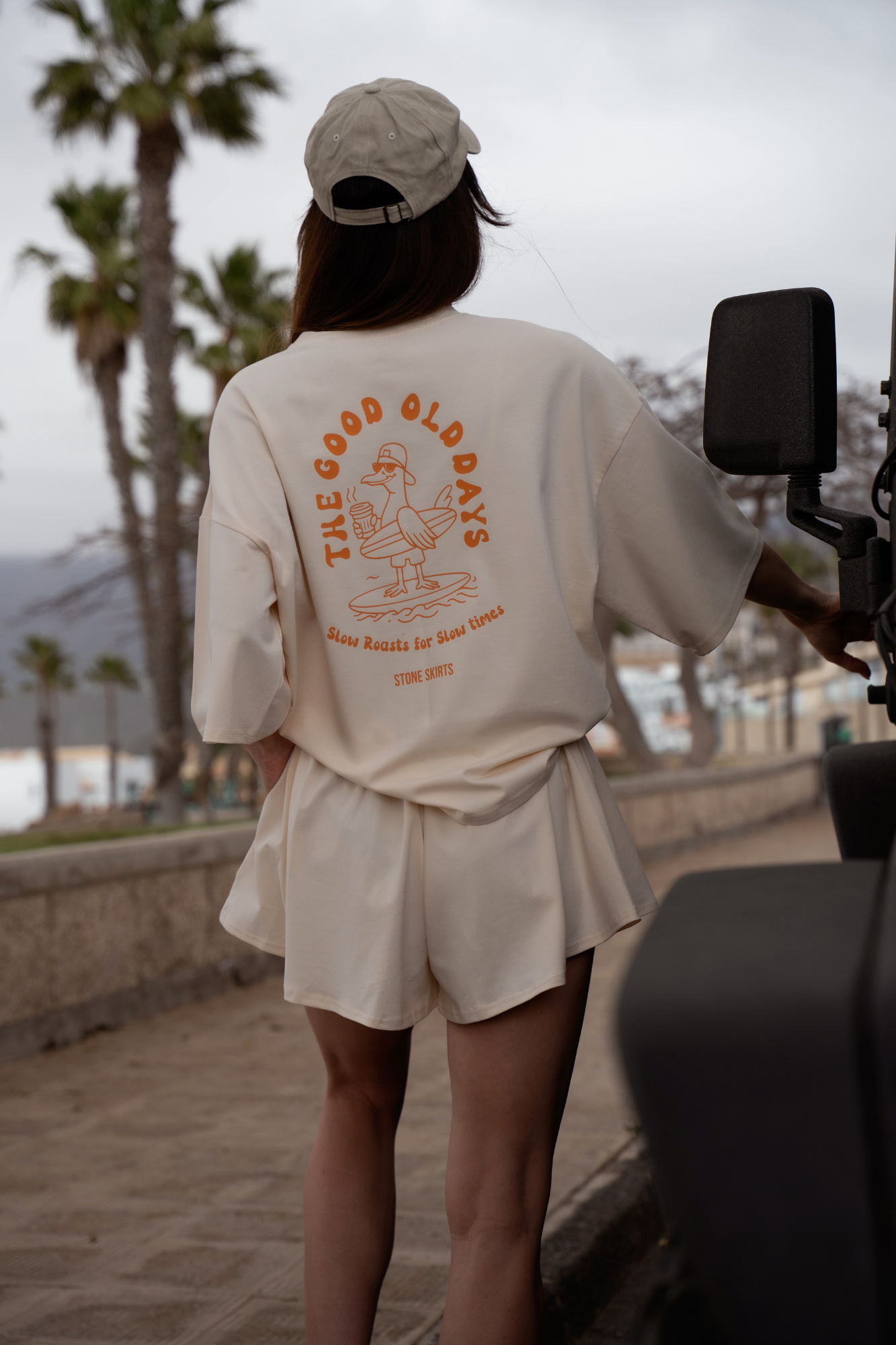 T-Shirt The Good Old Days Coconut