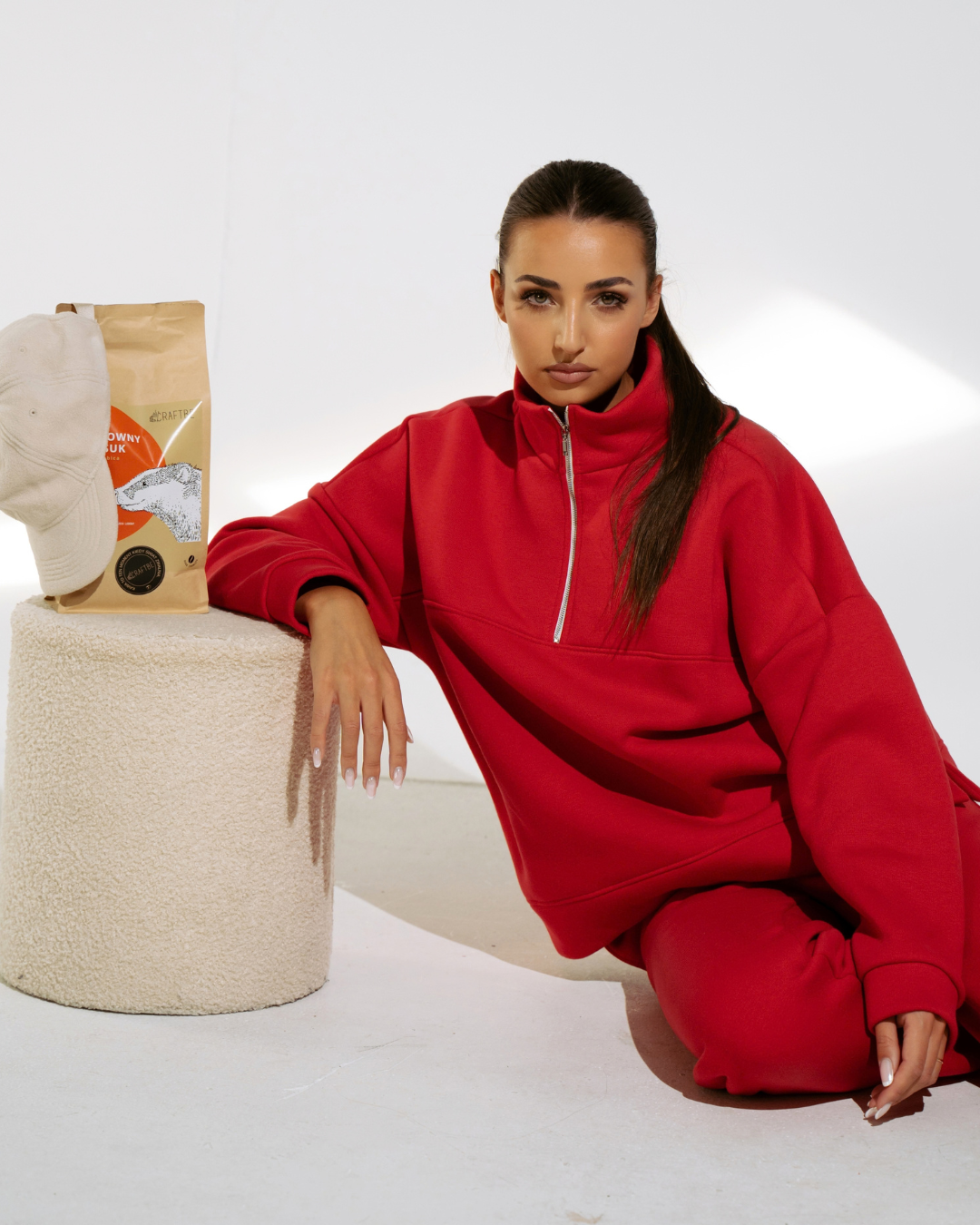 KOMPLET DRESOWY AMINA RED