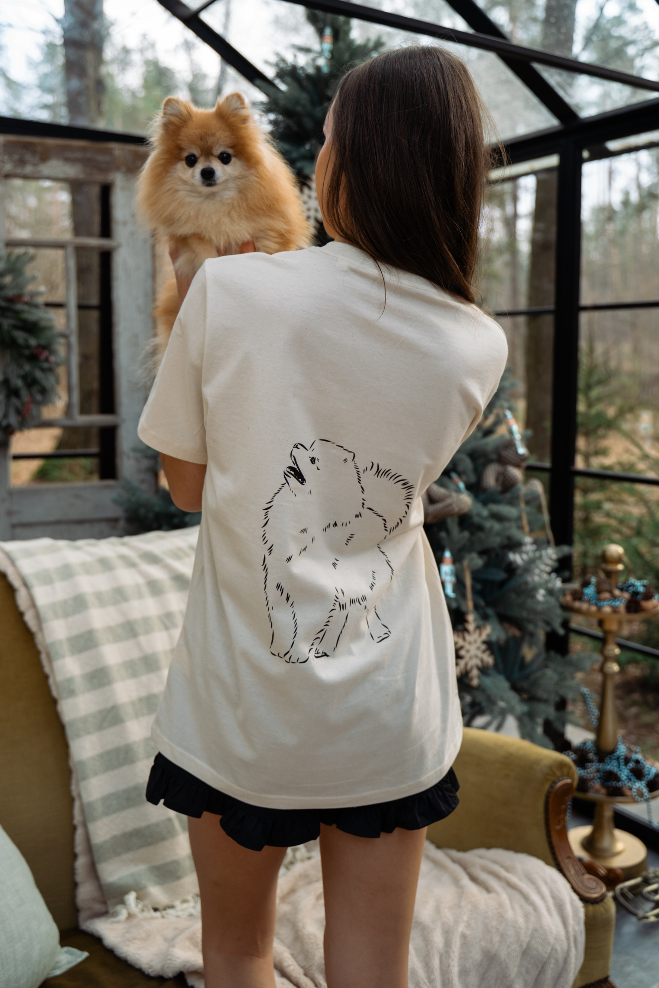 T-shirt Pomeranian 🐾