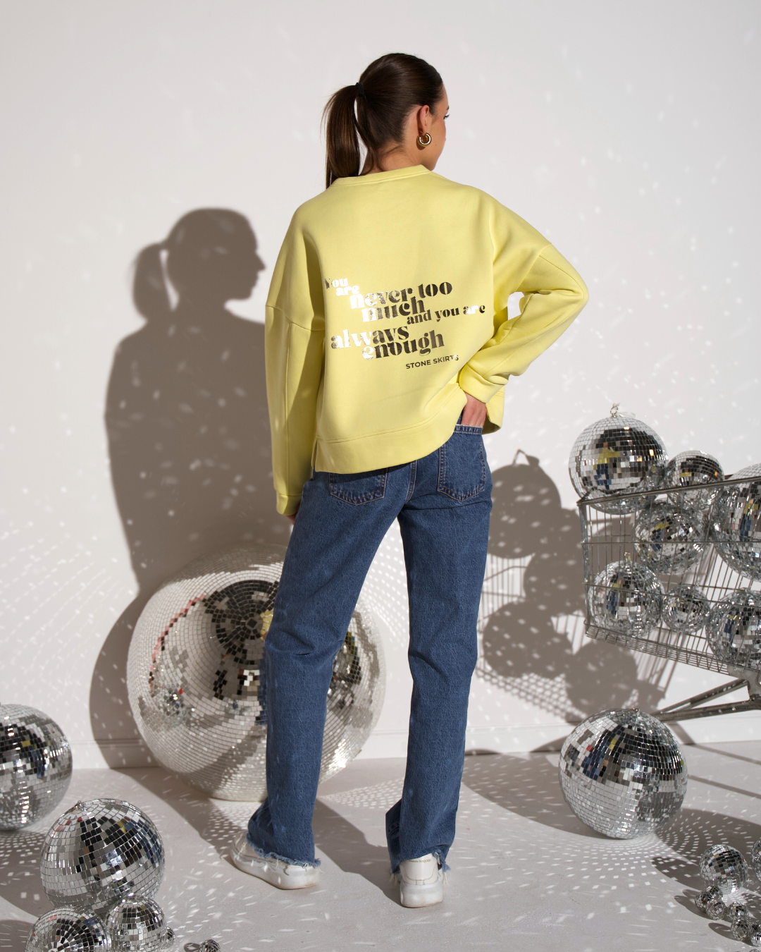 BLUZA LOUD QUIET YELLOW