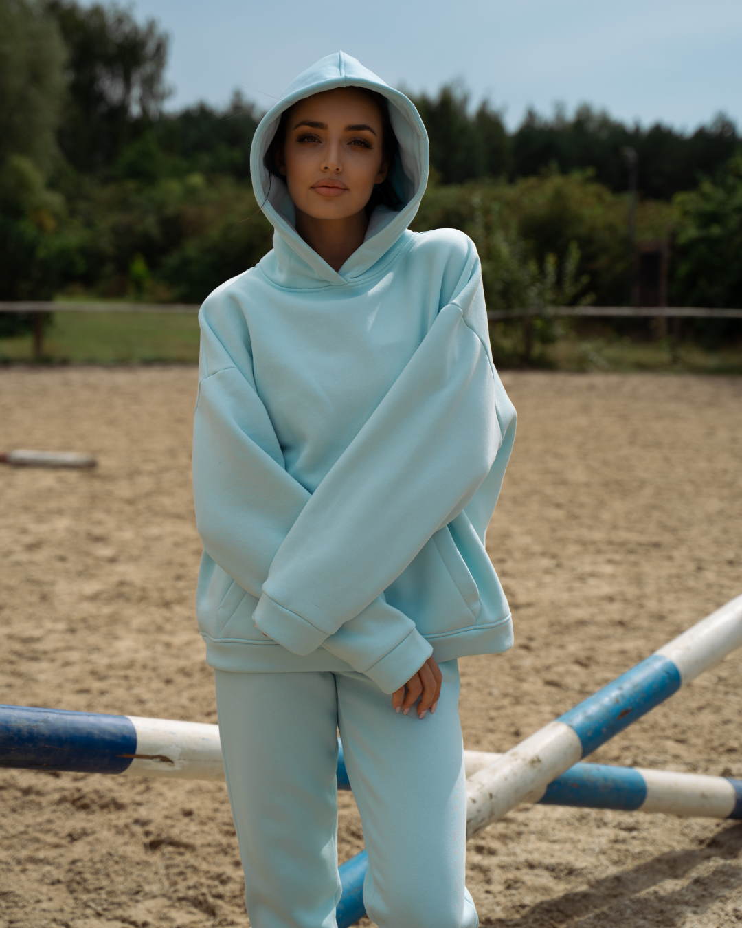 KOMPLET BROADWAY BABY BLUE TEXAS
