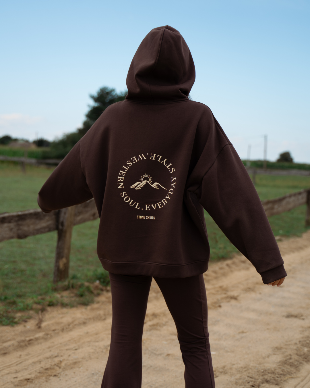 BLUZA BROADWAY TEXAS BROWN