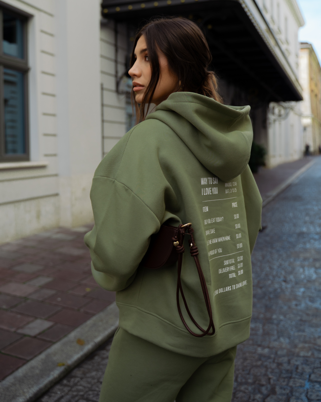Broadway Olive komplet dresowy Premium