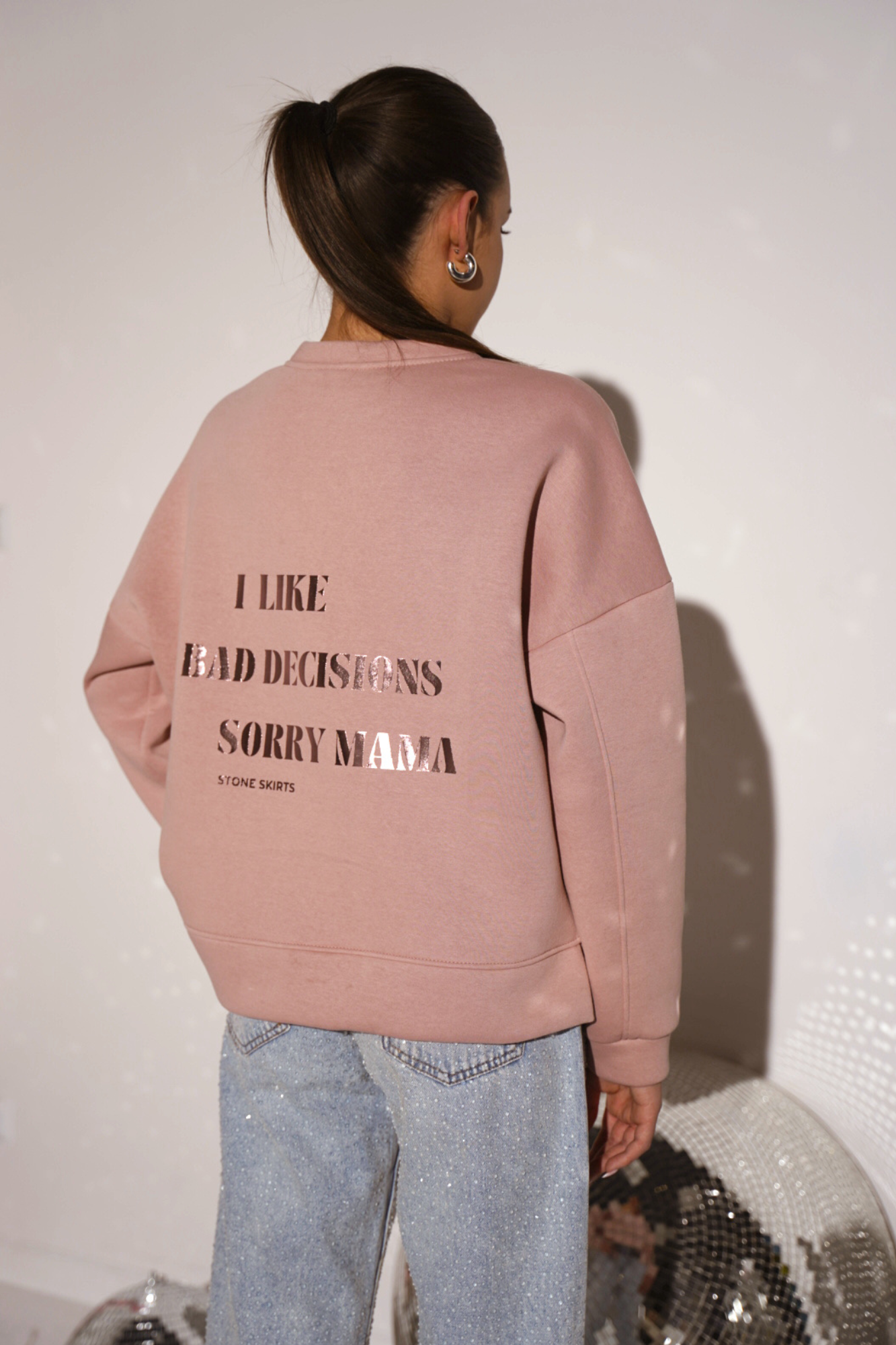 BLUZA LOUD QUIET BLUSH