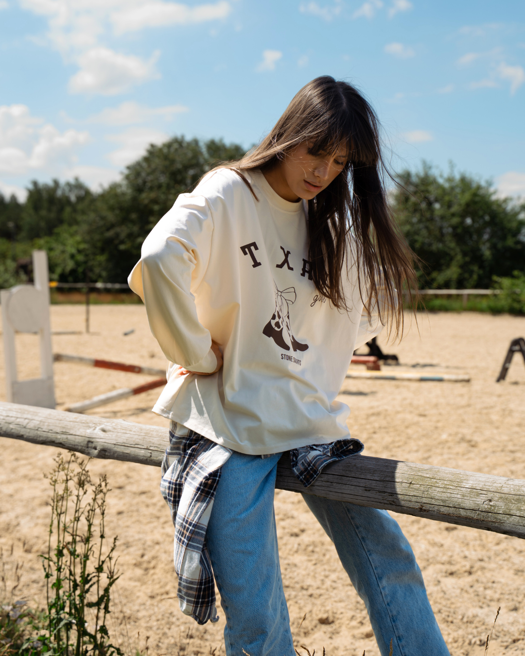 Long Sleeve Creamy TEXAS AP