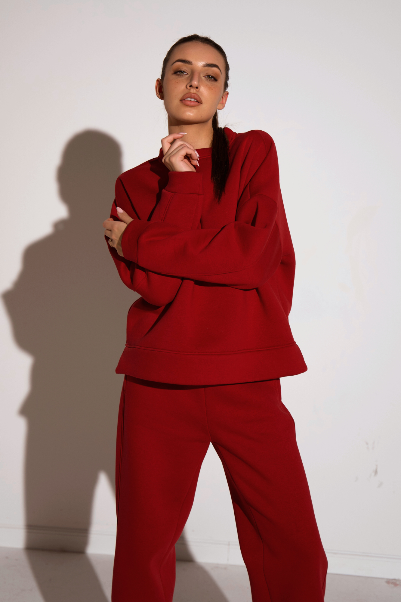 Weronika Wine komplet dresowy premium