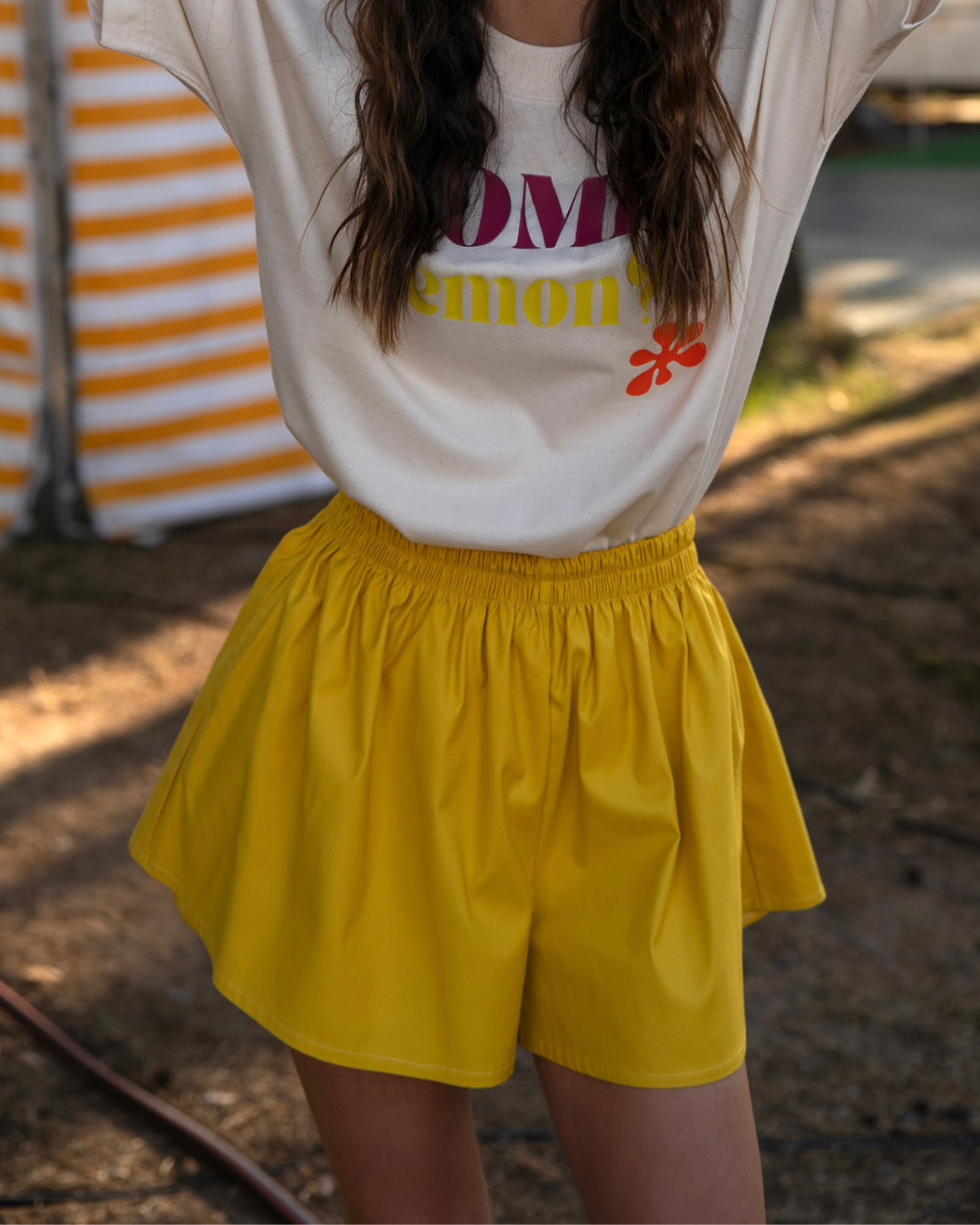 Spodenki Lemon Żółte