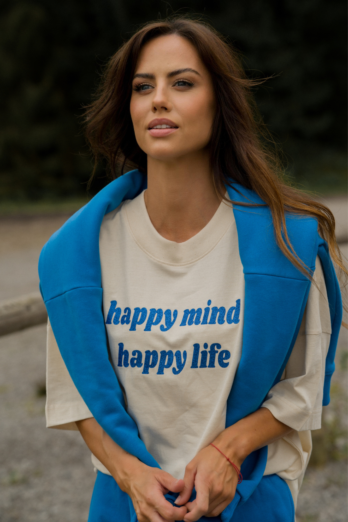 T-SHIRT Happy Blue