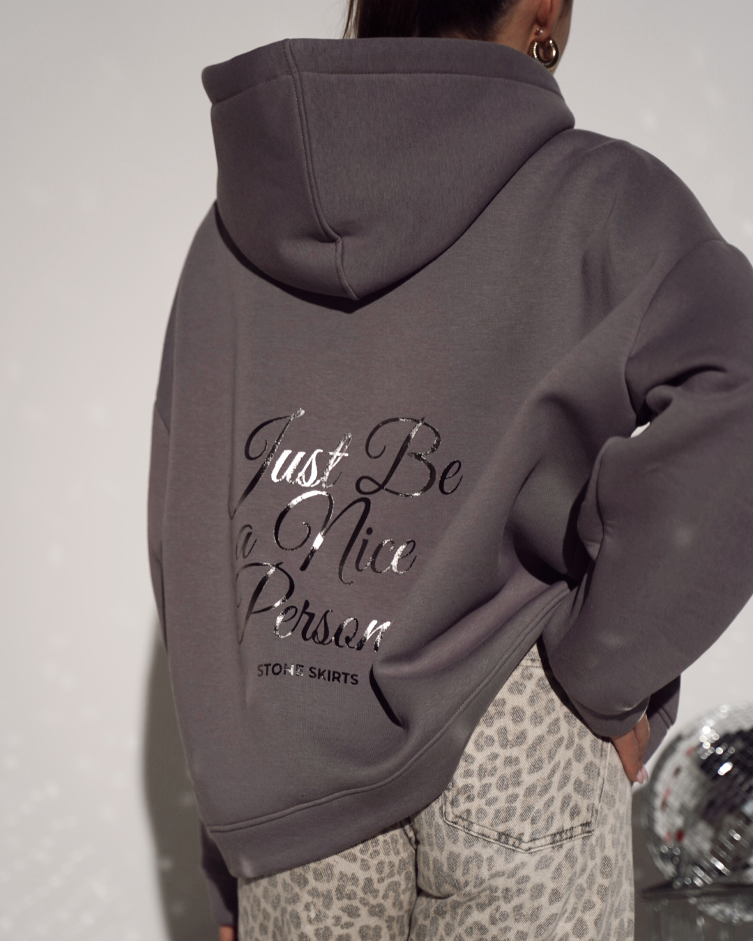 Bluza Loud Quiet Grey