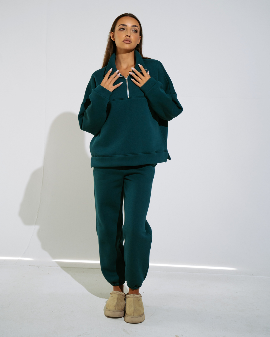 KOMPLET DRESOWY AMINA EMERALD