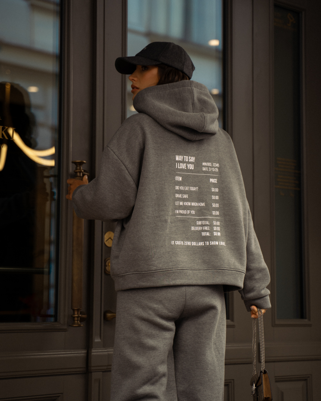 Broadway Dark Grey komplet dresowy Premium