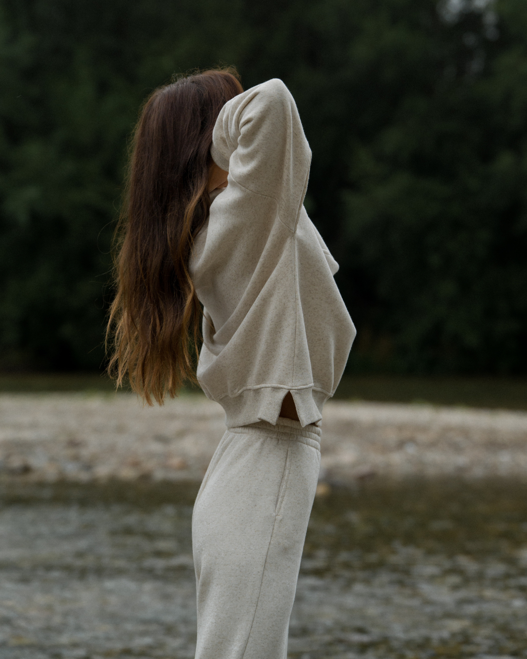 KOMPLET DRESOWY AMINA LEN ORGANIC