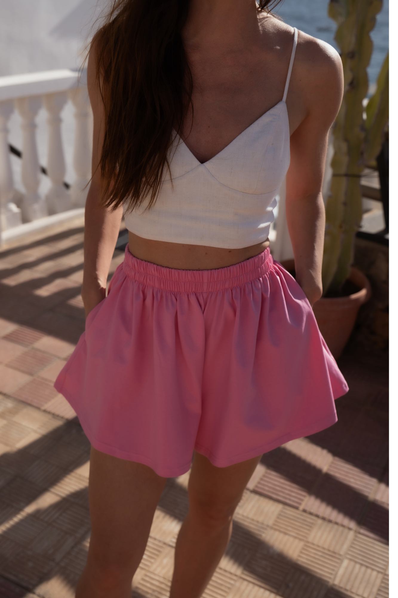 Spodenki Holiday Pink