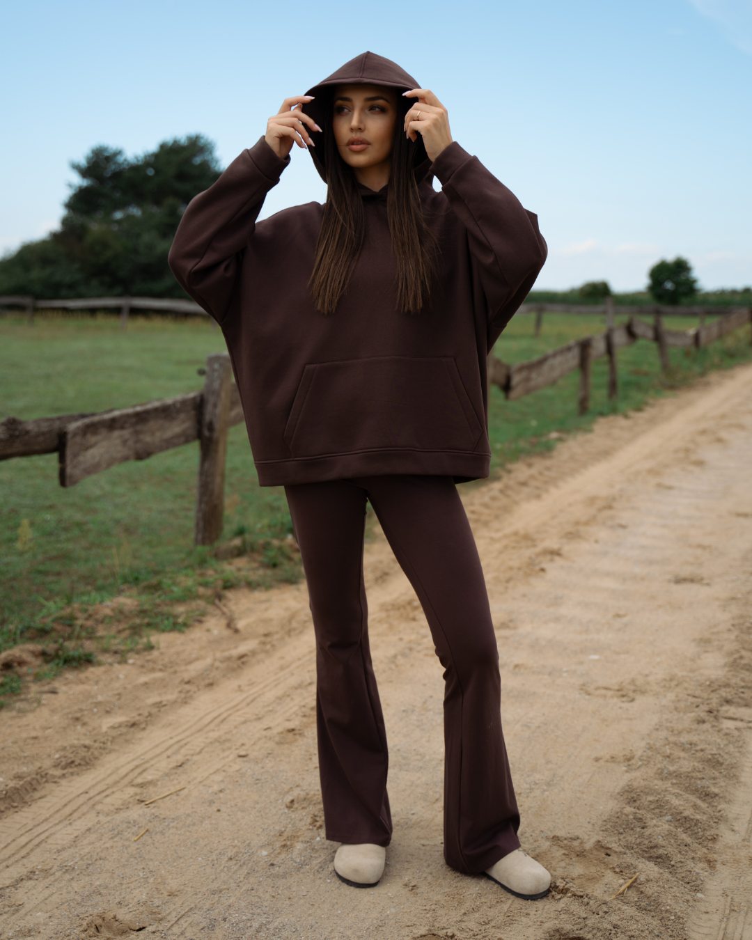 BLUZA BROADWAY TEXAS BROWN