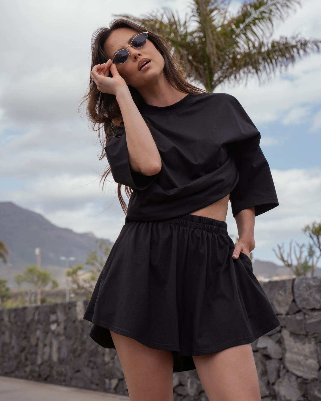 Spodenki Holiday Black