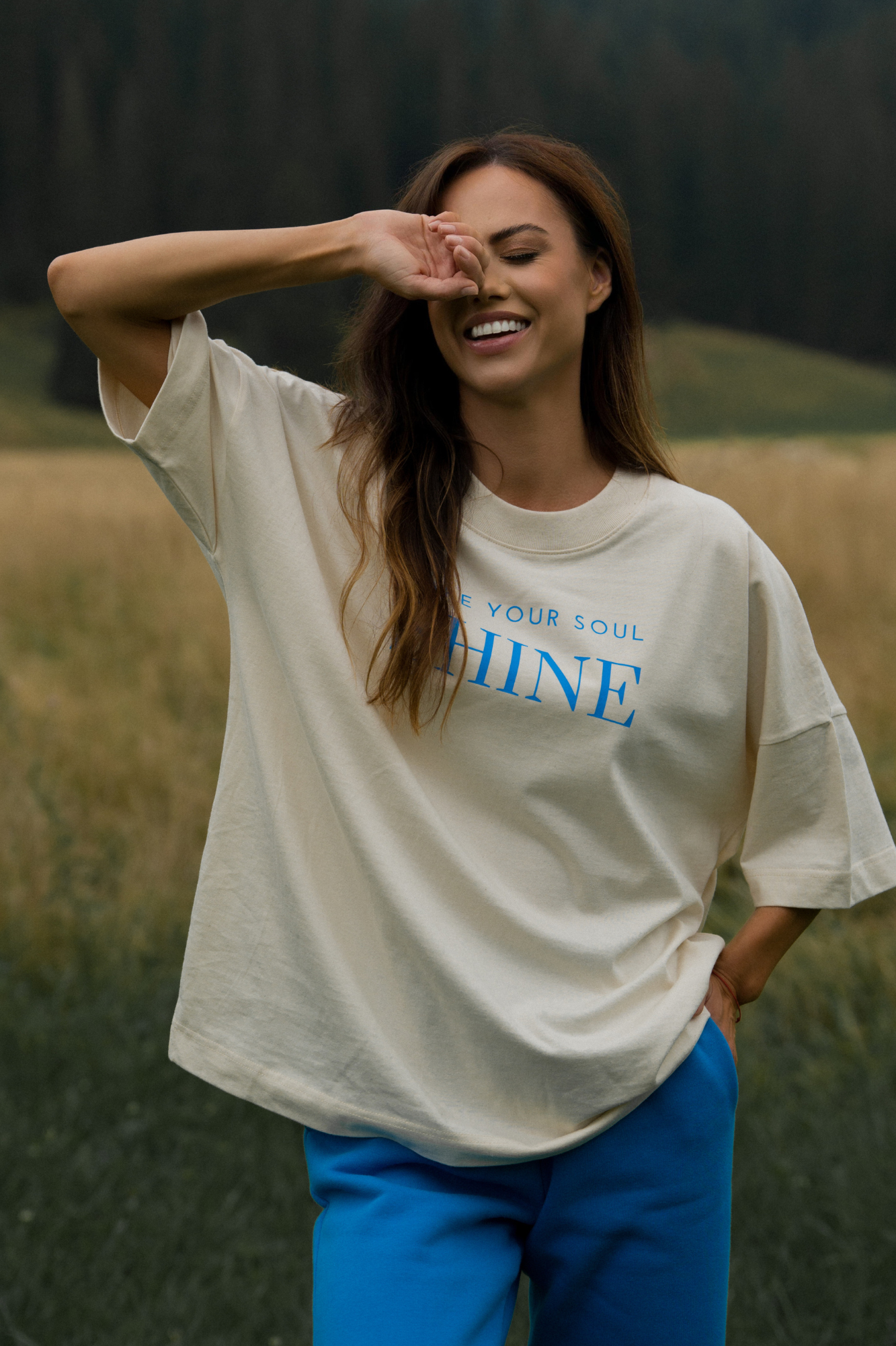 T-SHIRT Shine Blue