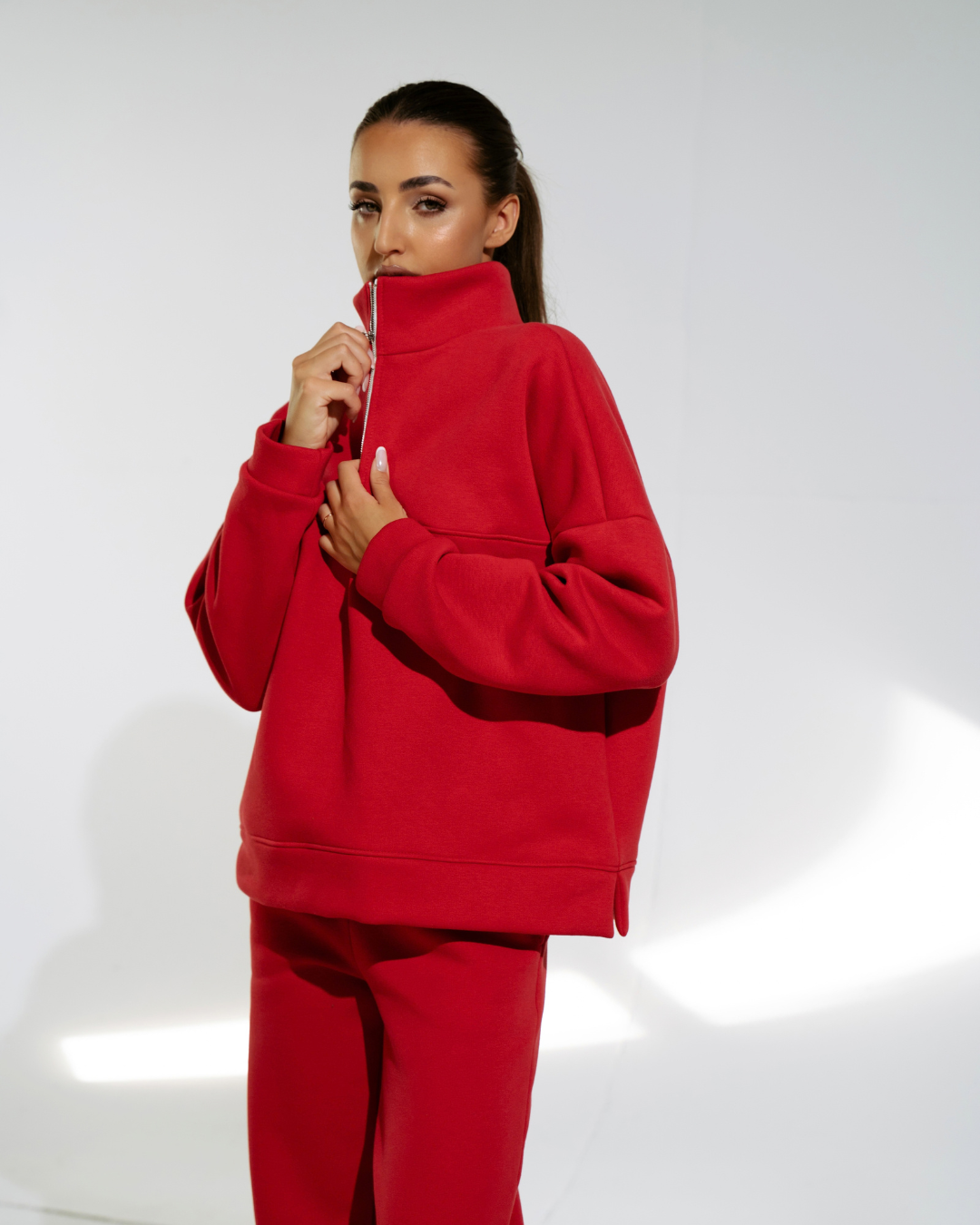 KOMPLET DRESOWY AMINA RED
