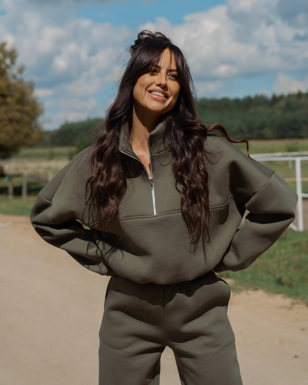 Komplet Aria Khaki Texas