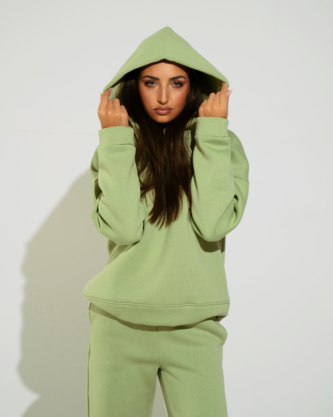 KOMPLET DRESOWY LISA PISTACHIO