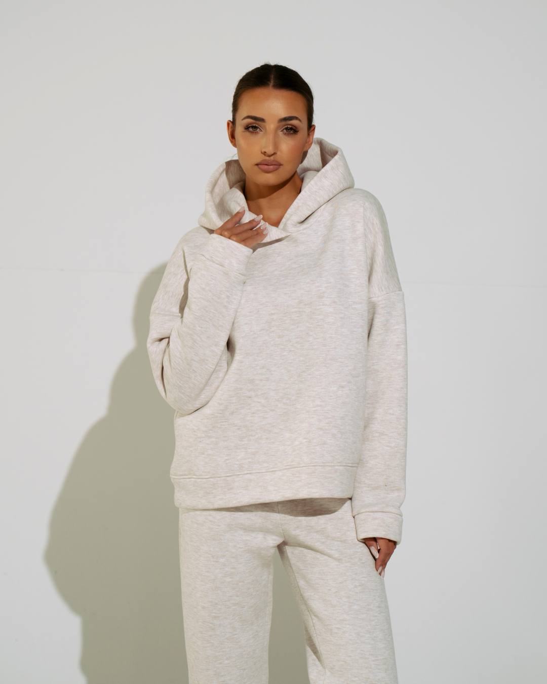 KOMPLET DRESOWY LISA CREAMY MELANGE