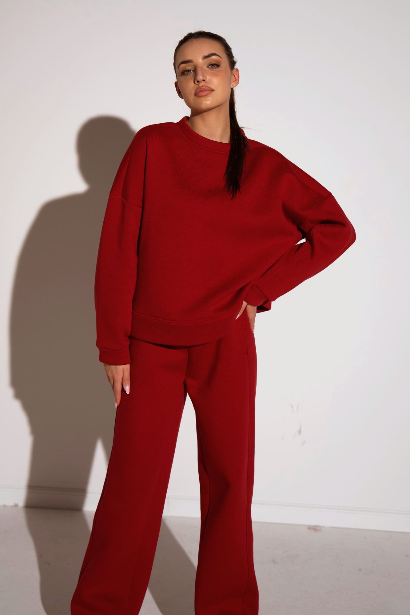 Weronika Wine komplet dresowy premium