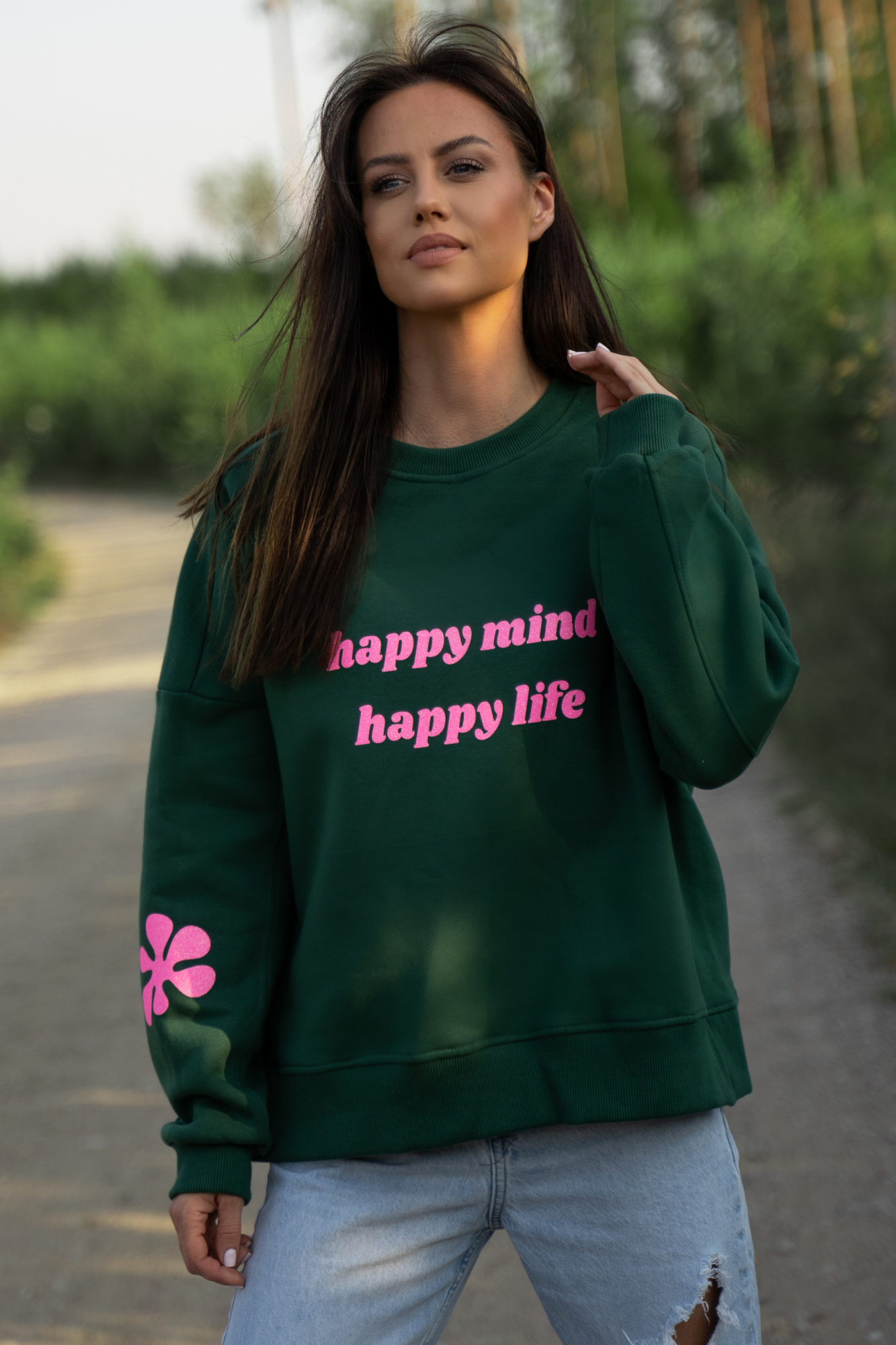 Cornelia Happy Bottle Sweatshirt