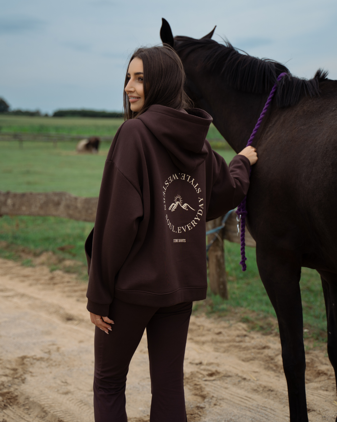 BLUZA BROADWAY TEXAS BROWN