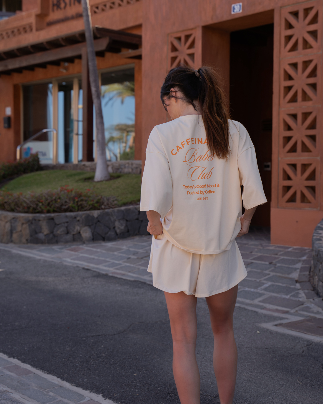 T-Shirt Babes Club Coconut