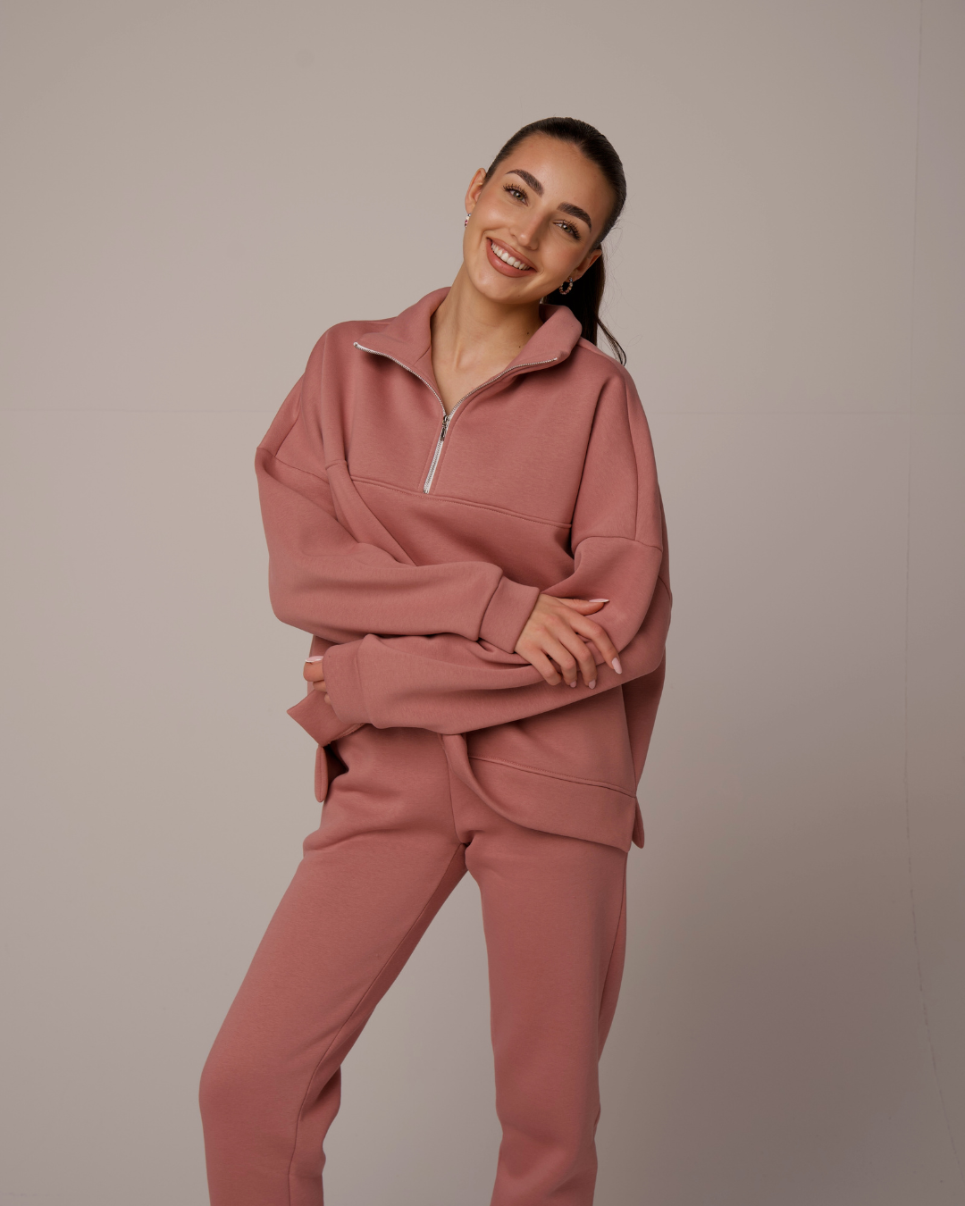 KOMPLET DRESOWY SIENNA BLUSH