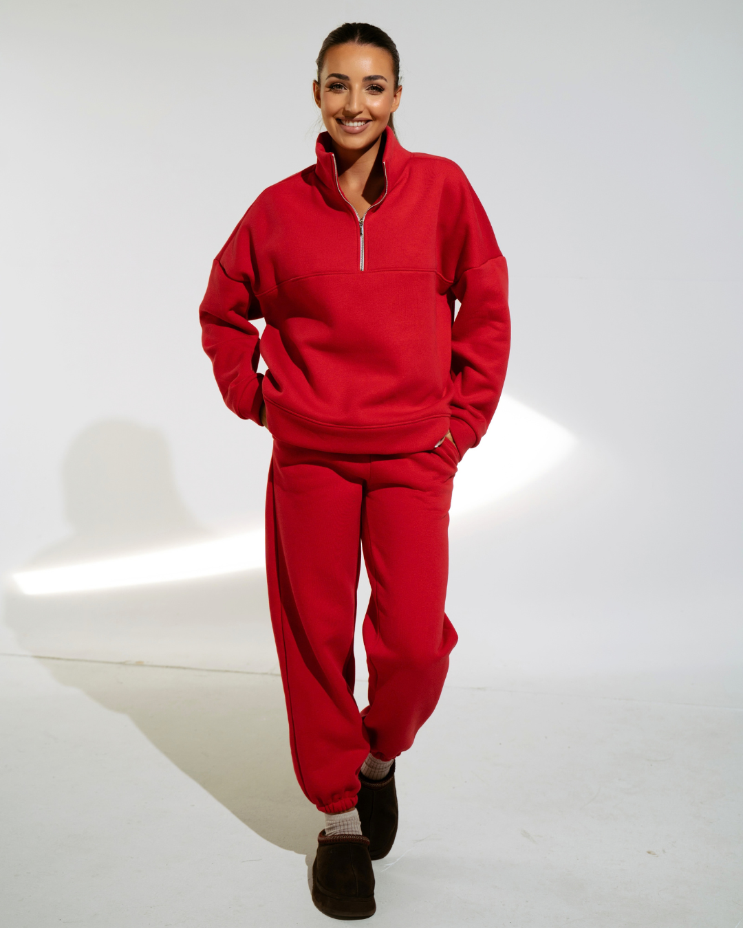 KOMPLET DRESOWY AMINA RED
