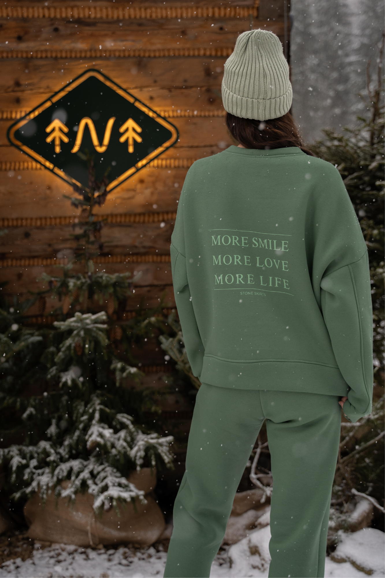 Cornelia Retro Green - g320 tracksuit set (inscription)