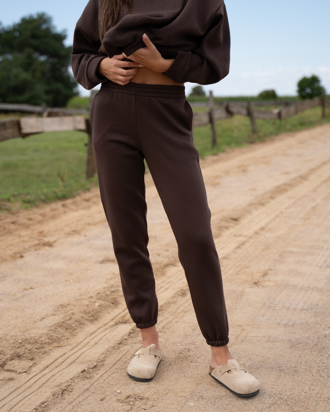 SPODNIE DRESOWE TEXAS BROWN