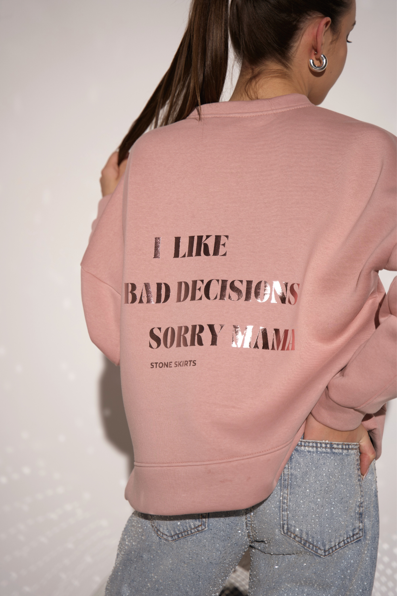 BLUZA LOUD QUIET BLUSH