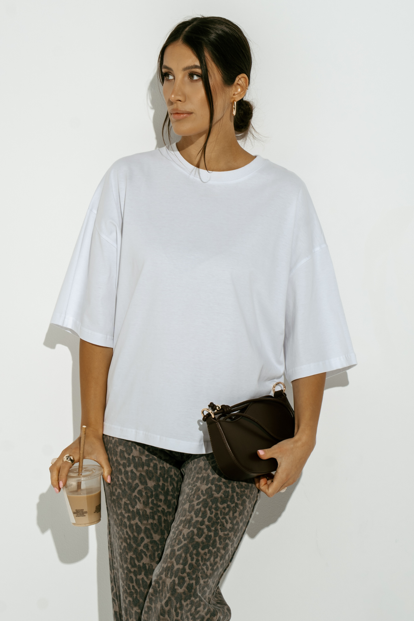 T-shirt Let Your Dreams (biała)