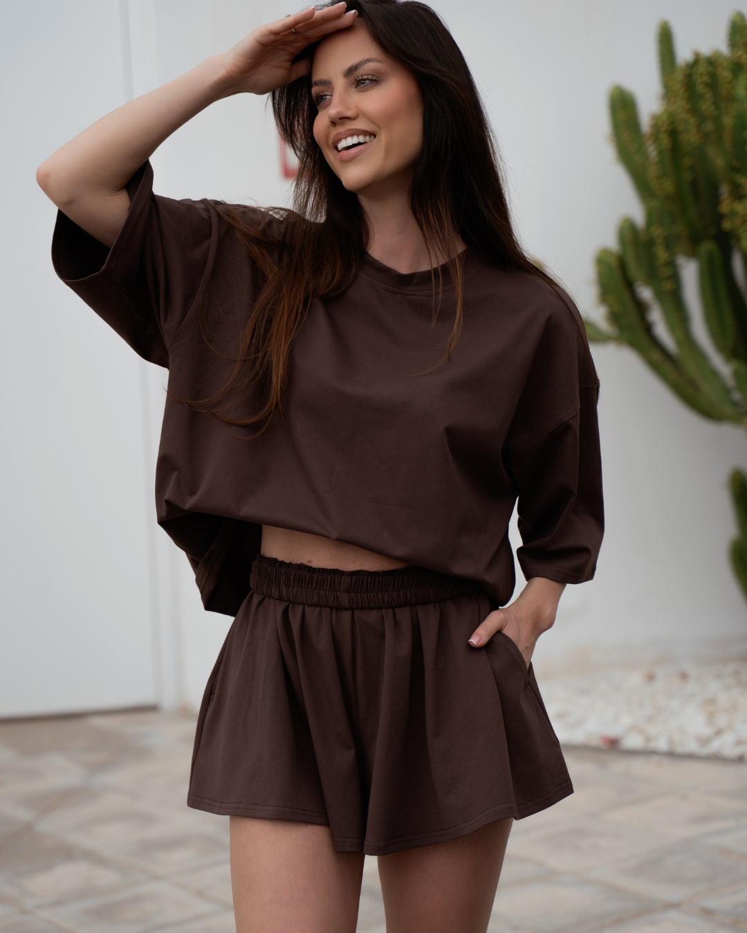Spodenki Holiday Brown