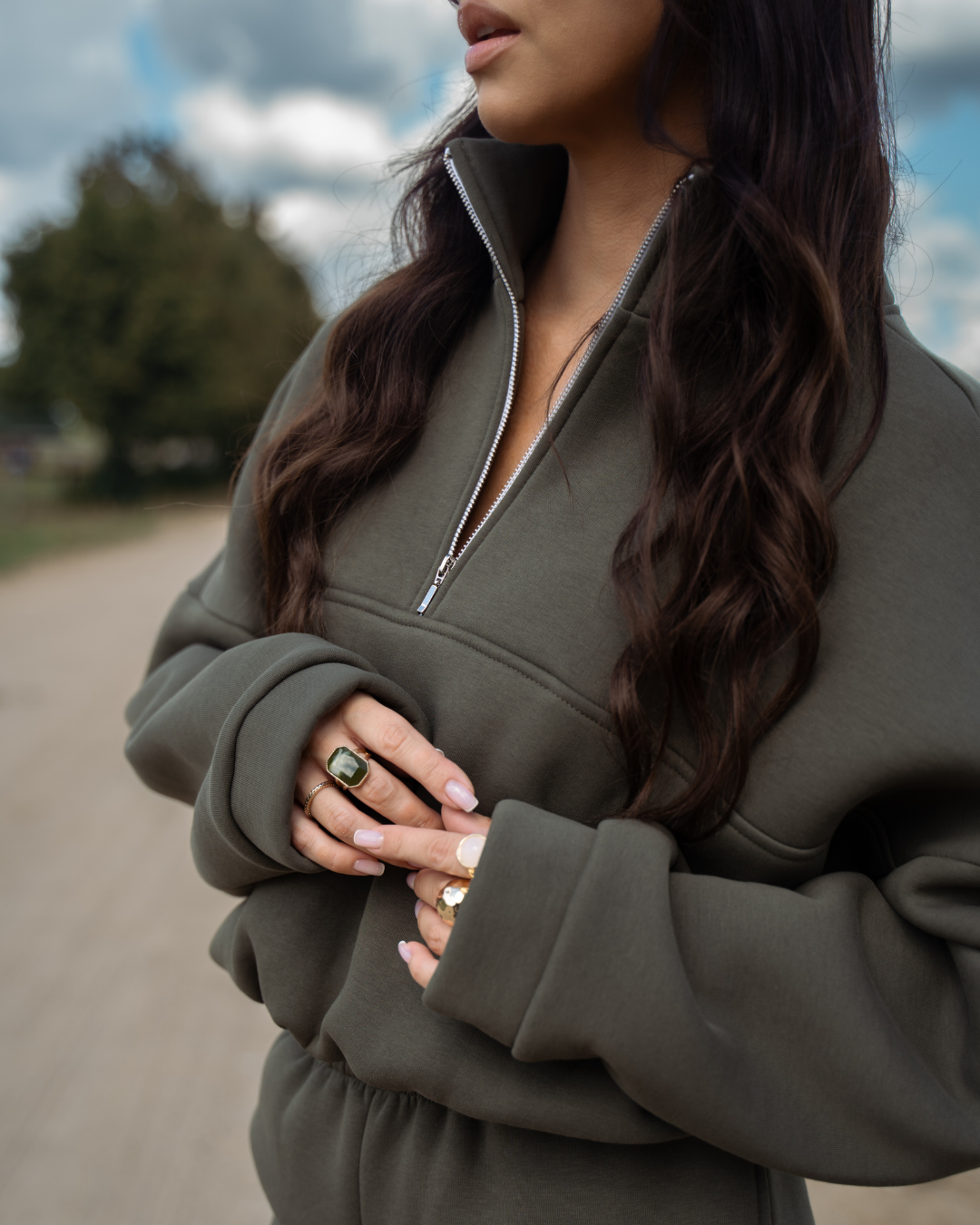 Komplet Aria Khaki Texas