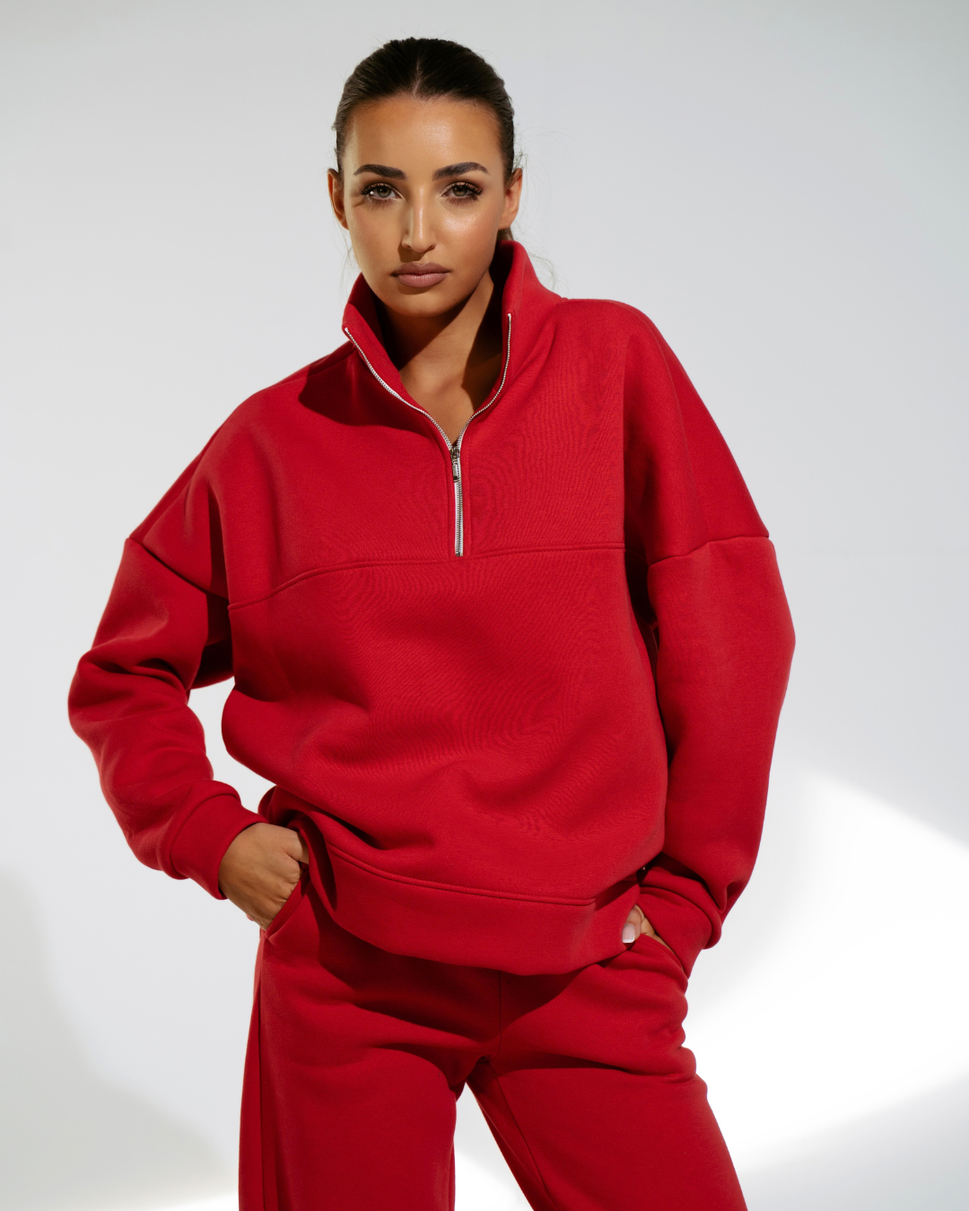 KOMPLET DRESOWY AMINA RED