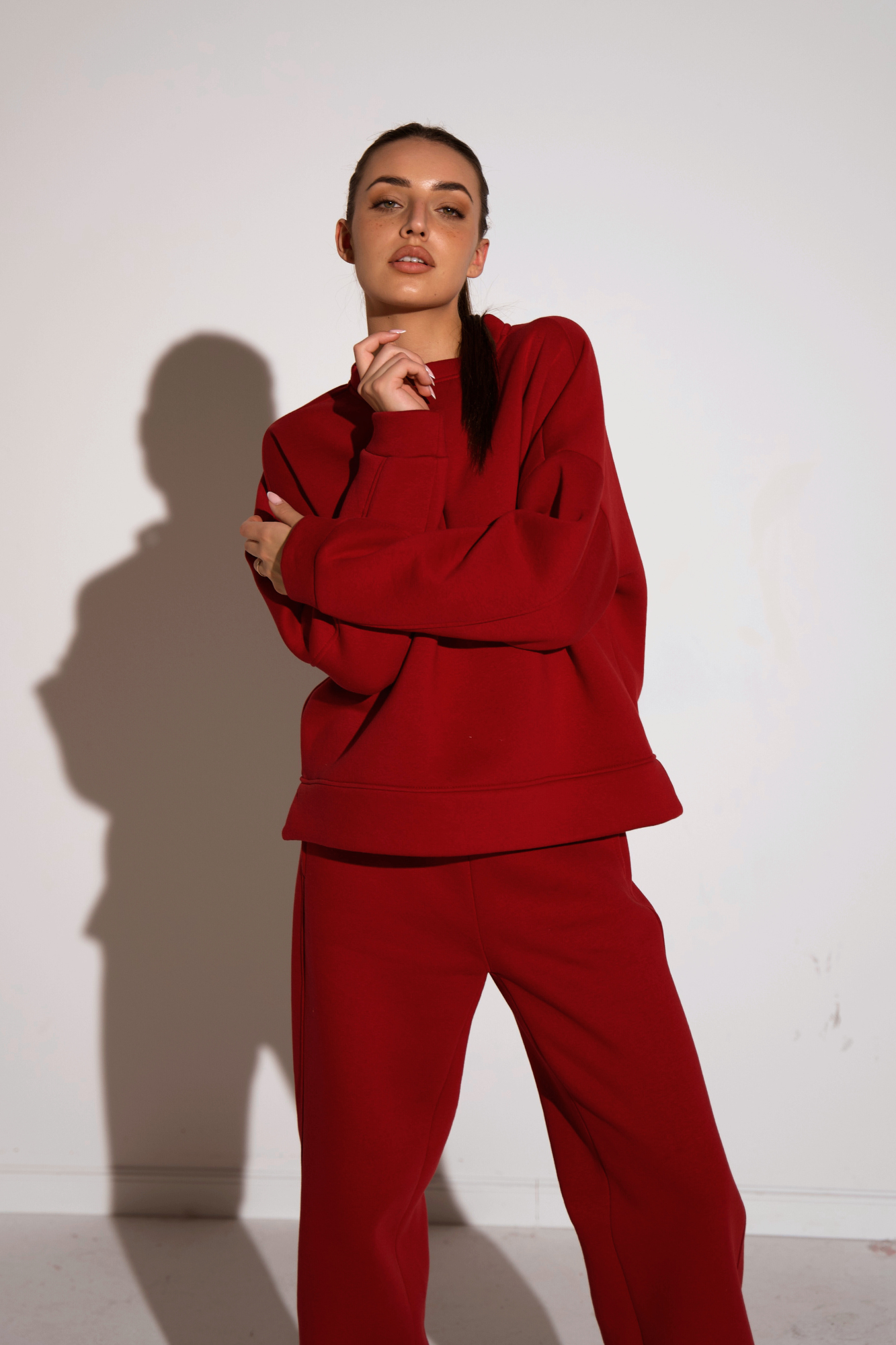 Weronika Wine komplet dresowy premium