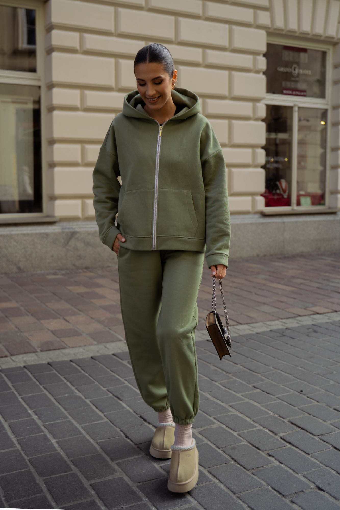 Williamburg Olive komplet dresowy Premium