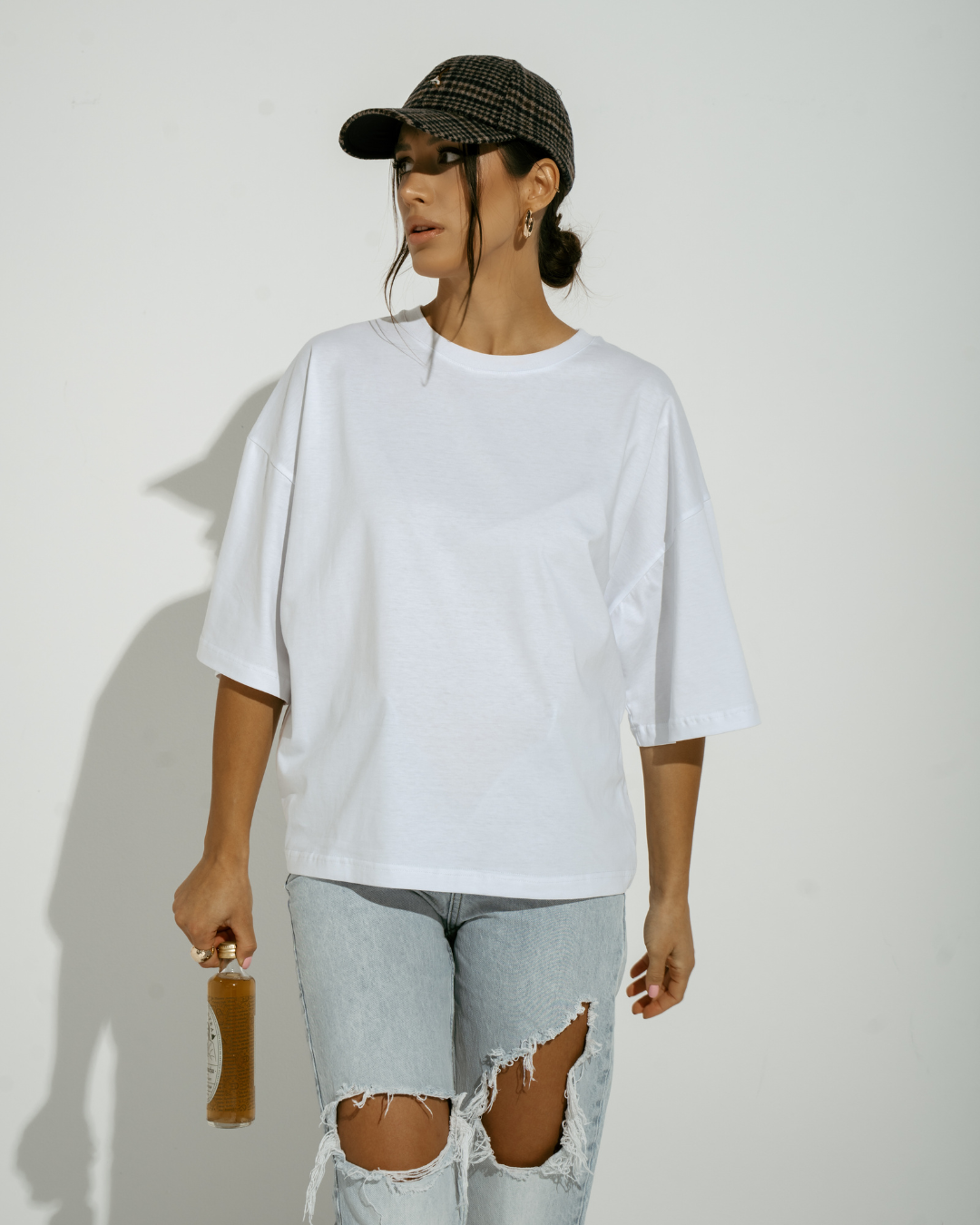 T-shirt Good Things - biała