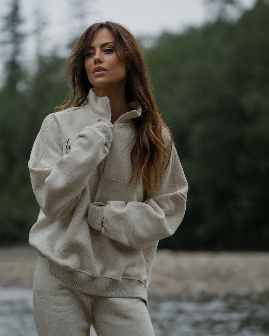 KOMPLET DRESOWY AMINA LEN ORGANIC